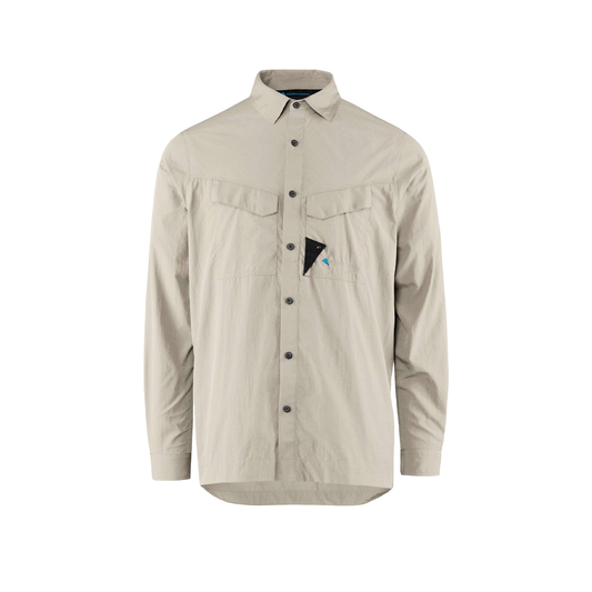 Klättermusen Syn LS Shirt M´s (Beige)  - Allike Store