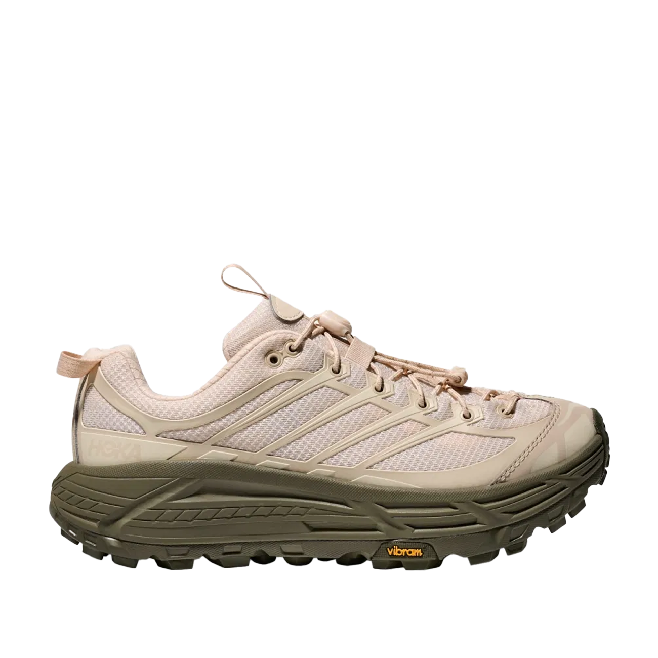 HOKA Mafate Three2 (Beige / Grün) - Allike Store