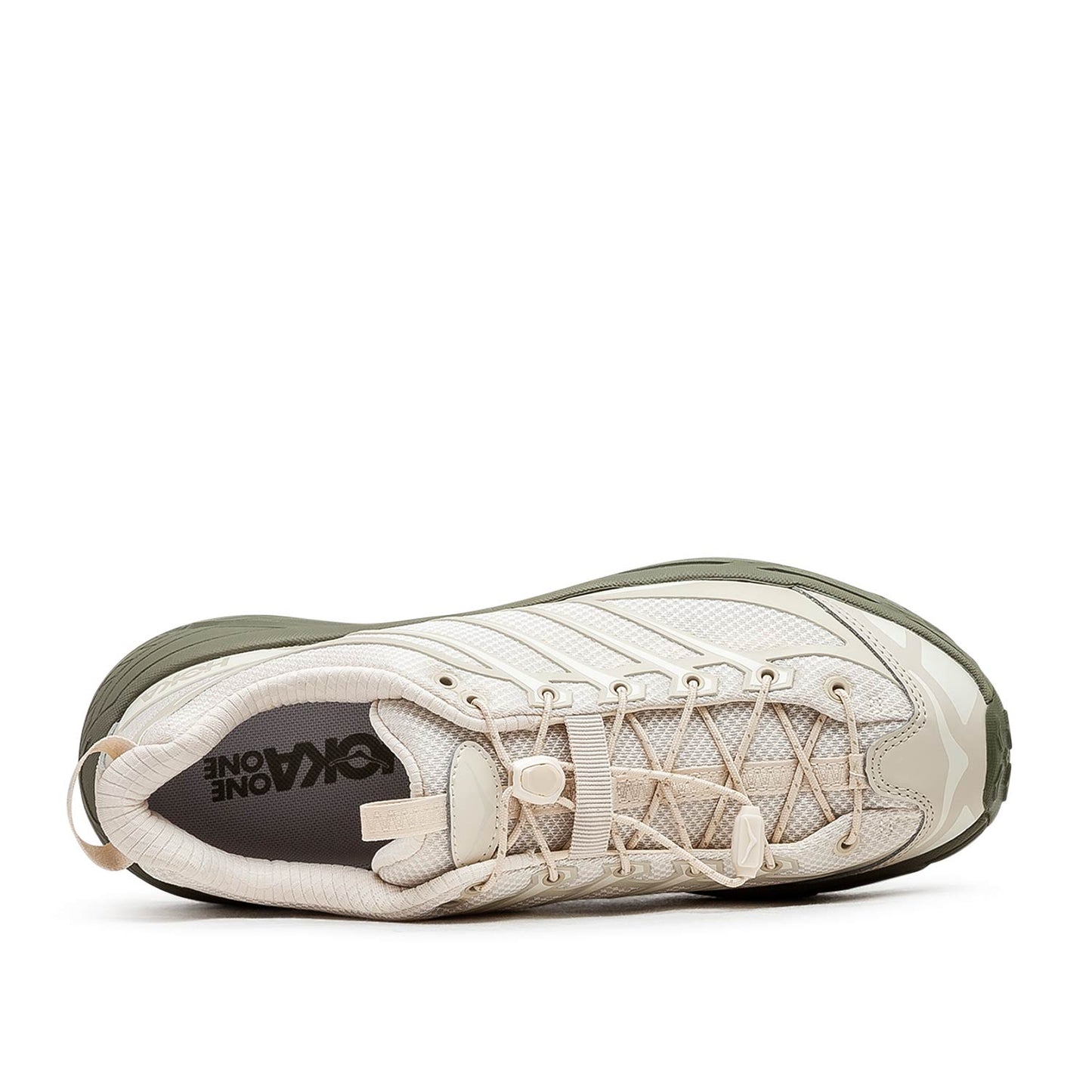 HOKA Mafate Three2 (Beige / Green)