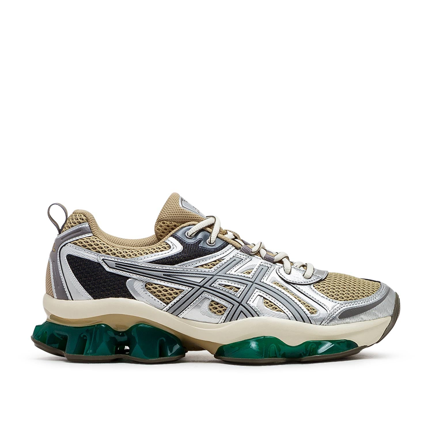 Asics Gel Quantum Kinetic Beige Silber Grun