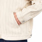 Obey Stripe Zip Jacket (Beige) - Allike Store