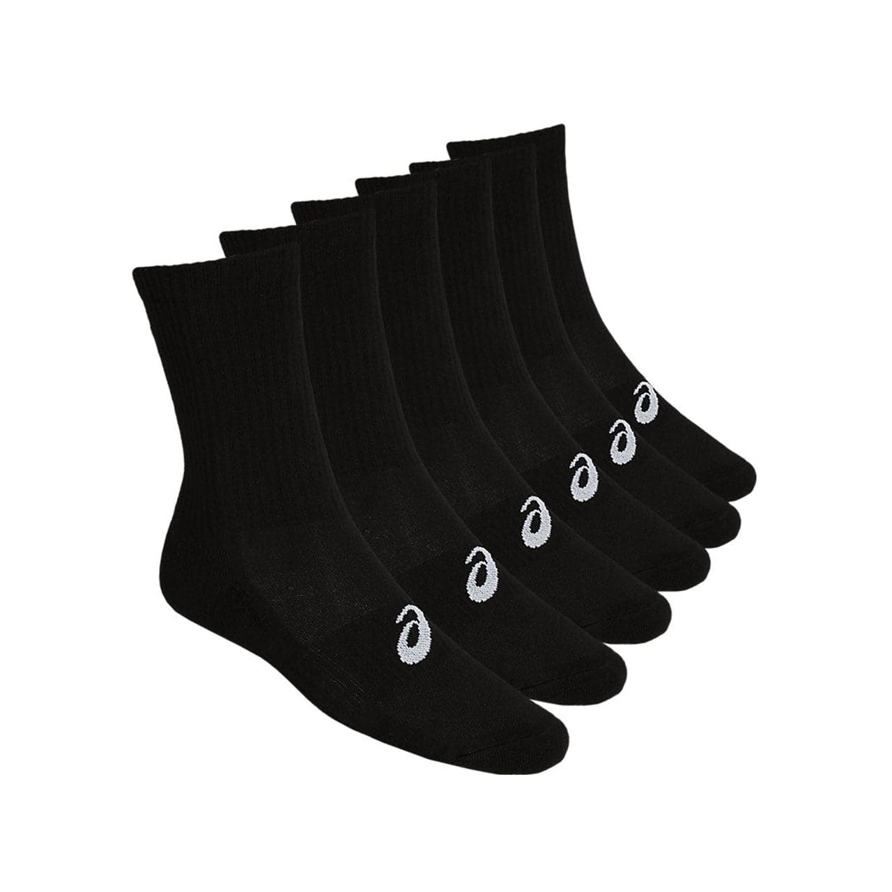 Asics Sportstyle 6PPK Crew Socken (Schwarz)  - Cheap Cerbe Jordan Outlet