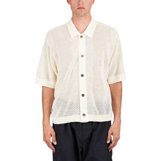 Obey Shirts Evan Sweater Shirt (Beige) - Allike Store