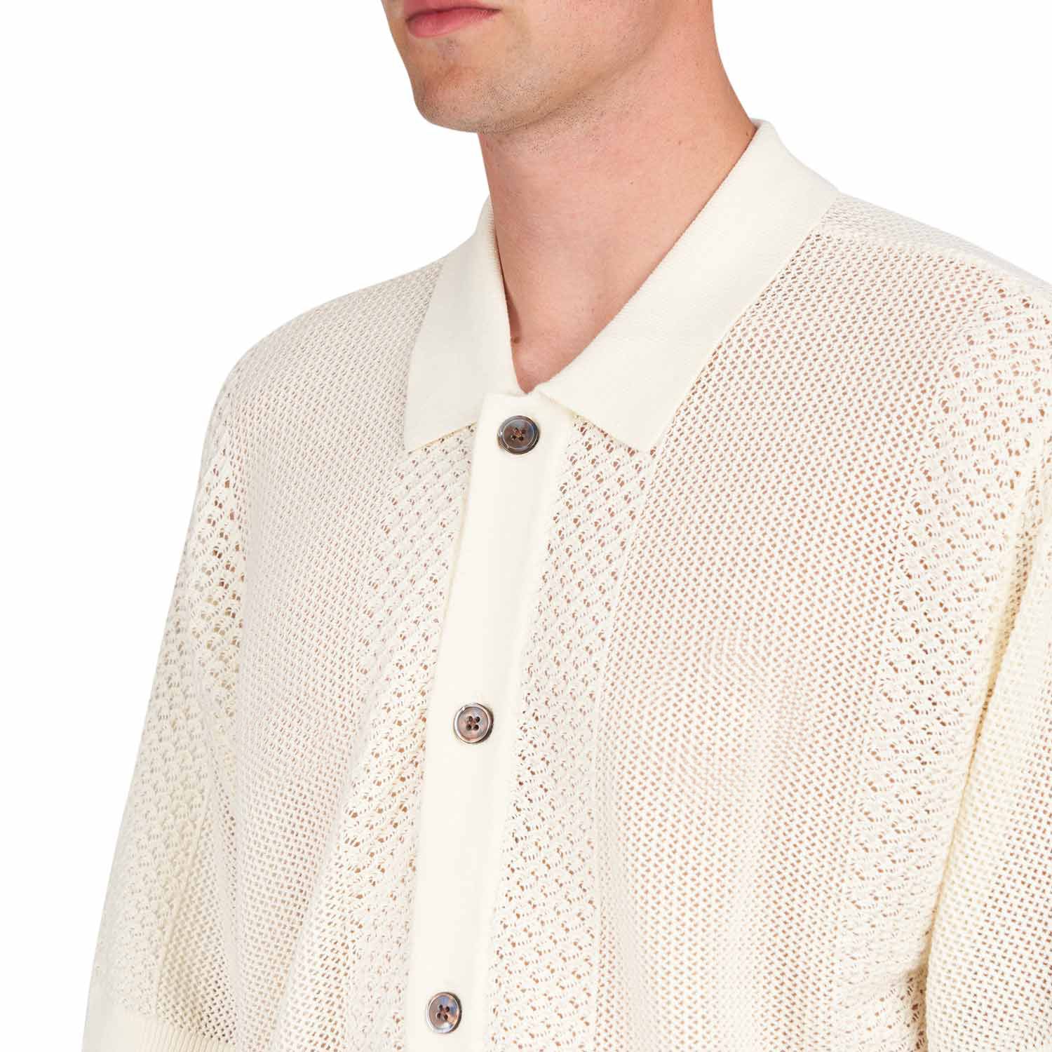 Obey Shirts Evan Sweater Shirt (Beige) - Allike Store