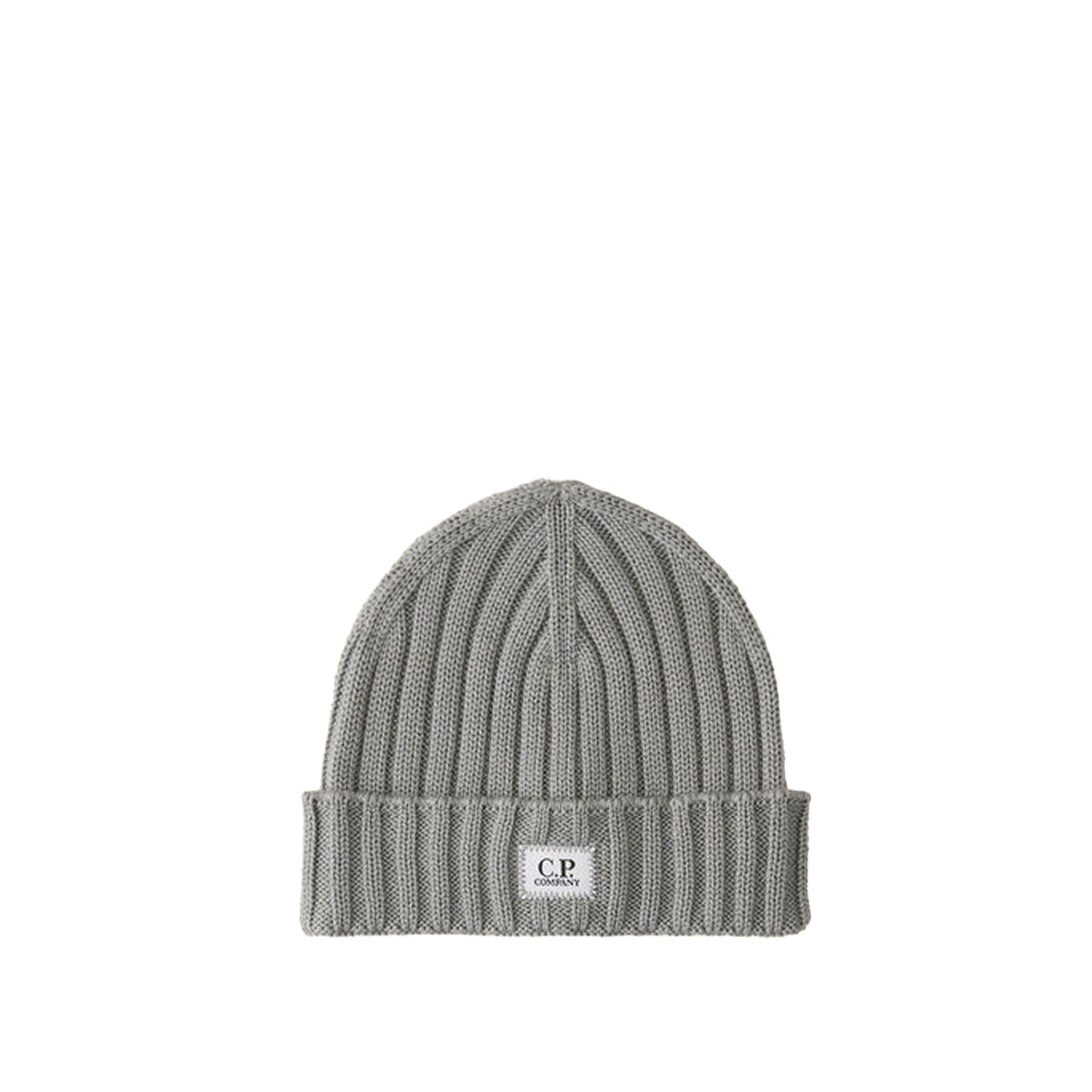 C.P. Company Extra Fine Merino Wool Beanie (Grau)