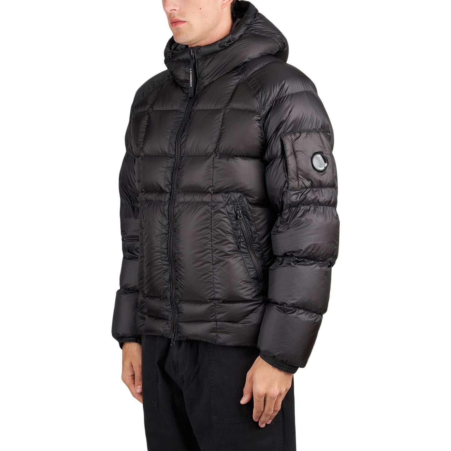 C.P. Company Outerwear Medium Jacket in DD Shell (Schwarz)  - Allike Store