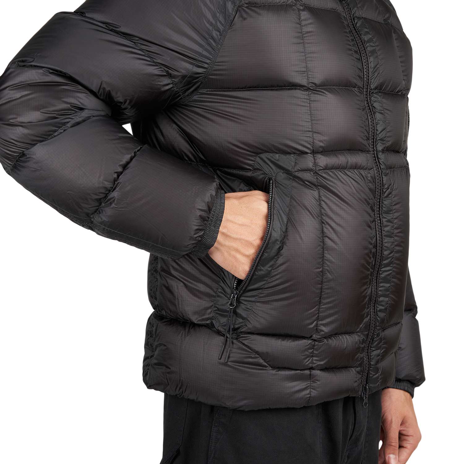 C.P. Company Outerwear Medium Jacket in DD Shell (Black C.P. Company Outerwear Medium Jacket in DD Shell (Black