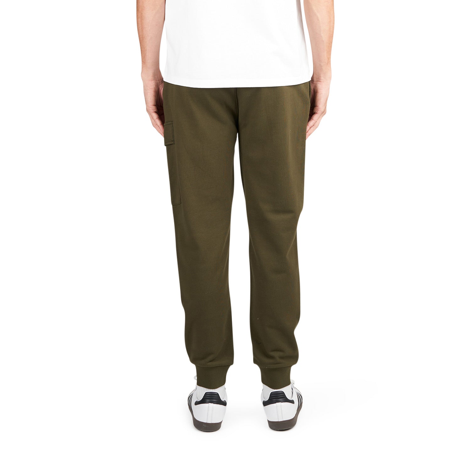 C.P. Company Diagonal Raised Fleece Cargo Sweatpants (Grün)  - Allike Store