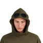 C.P. Company Diagonal Raised Fleece Goggle Hooded Sweatshirt (Grün)  - Allike Store