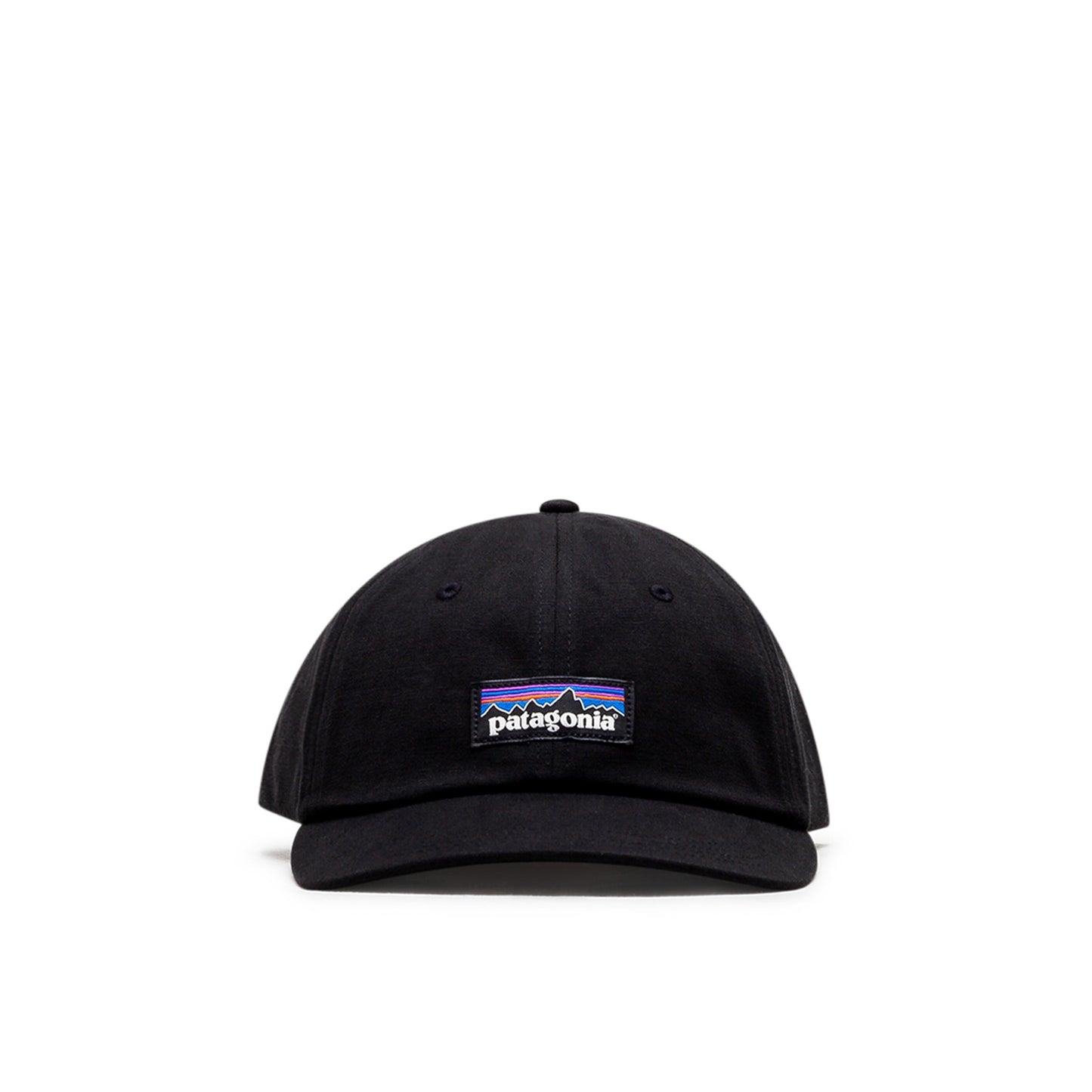 Patagonia P-6 Label Trad Cap (Schwarz)  - Allike Store