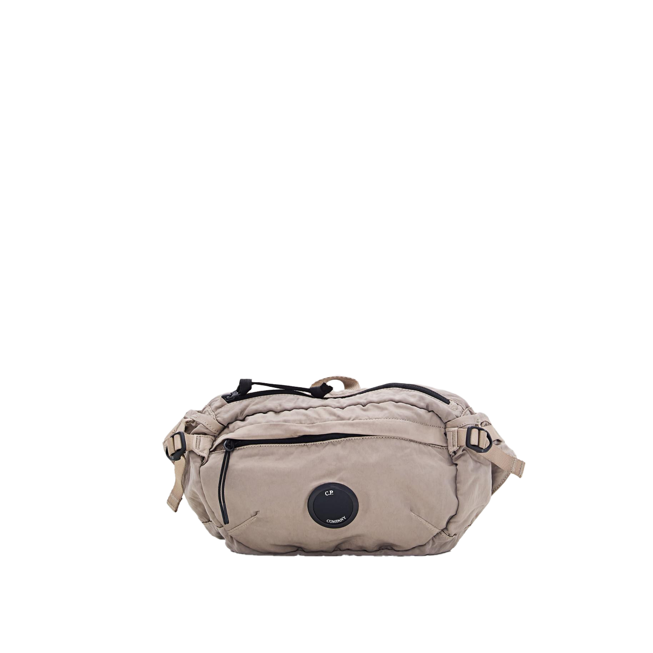 C.P. Company Nylon B Crossbody Pack (Beige)