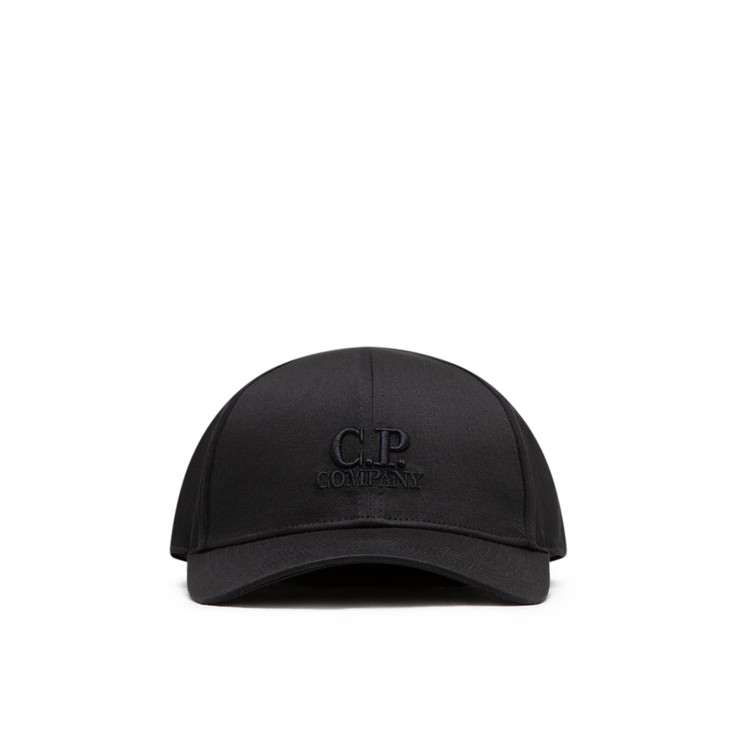 C.P. Company Gabardine Logo Cap (Black)