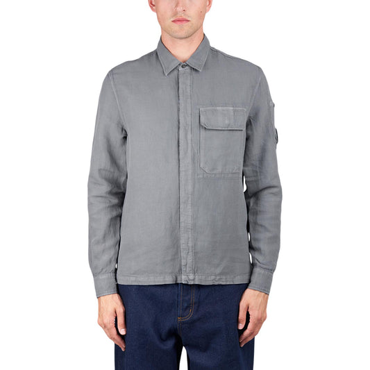 C.P. Company Lens Overshirt (Grau) - Allike Store