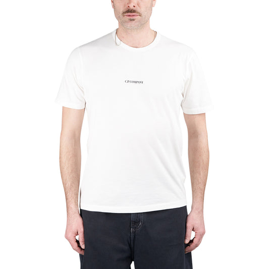 C.P. Company Logo T-Shirt (Weiss) - Allike Store