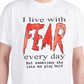 Metalwood Fear T-Shirt (Weiß)  - Allike Store