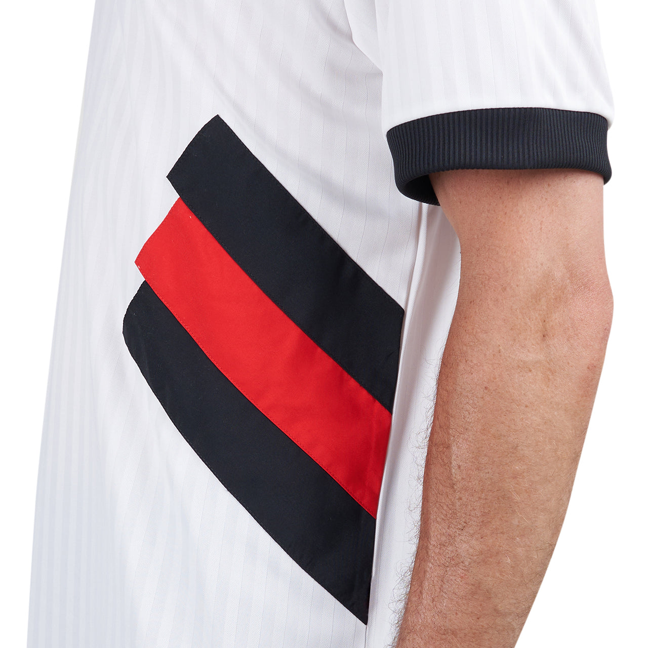 adidas Camisa CR Flamengo Icon Jersey (Weiß / Rot)  - Allike Store