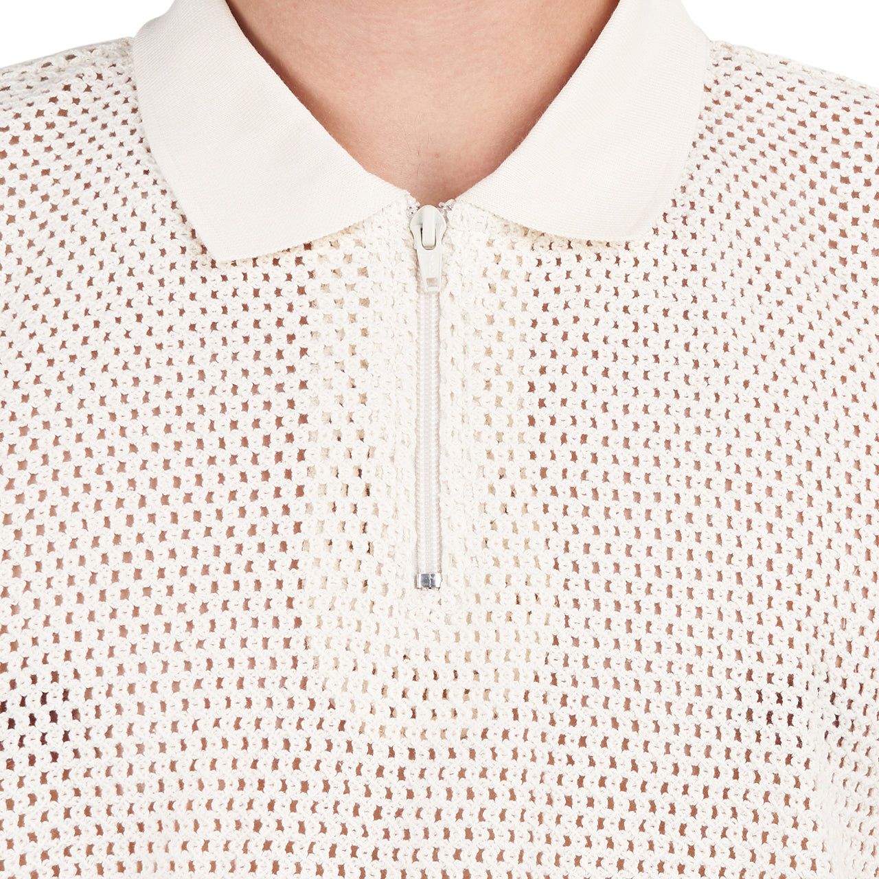 Obey Rolling Button-Up Polo (Creme)  - Allike Store