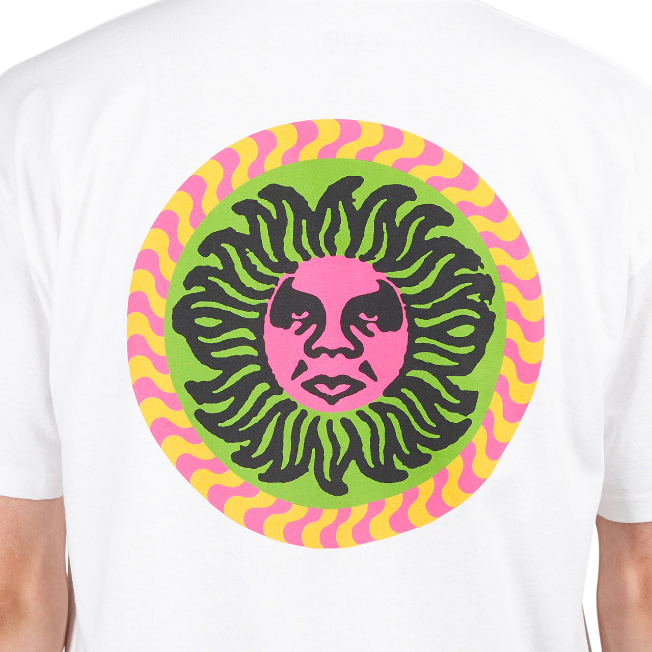 Obey Sun Classic T-Shirt (Weiß / Multi)  - Allike Store