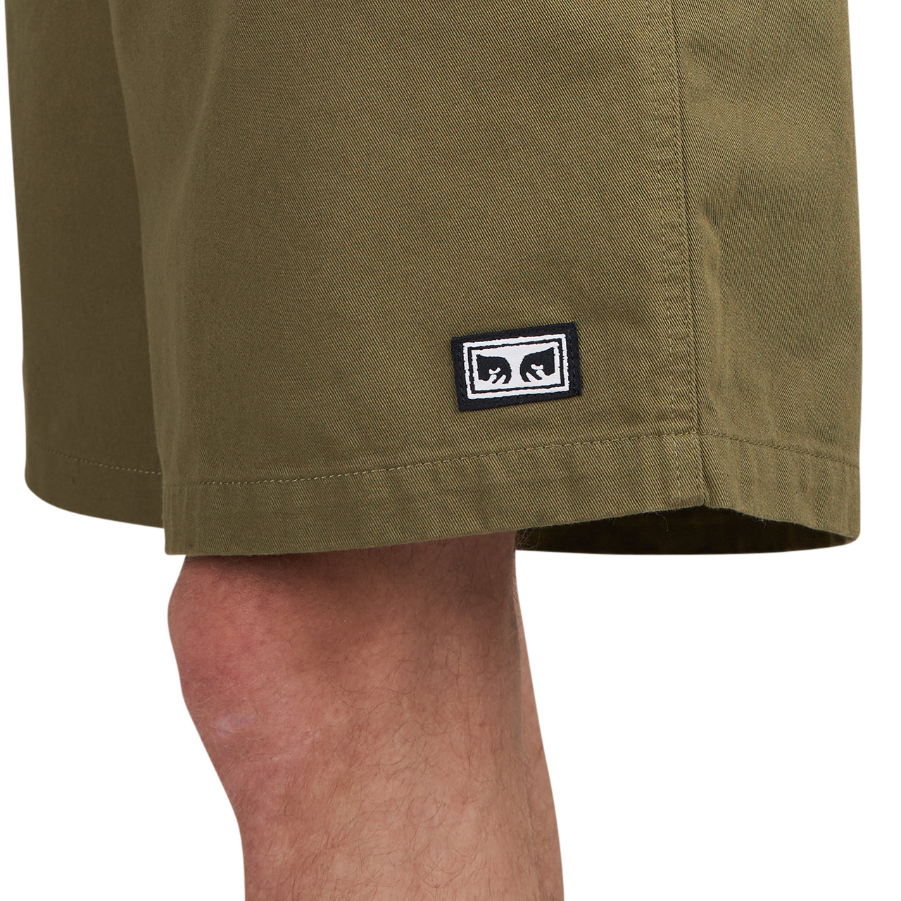 Obey Easy Relaxed Twill Short (Grün)  - Allike Store