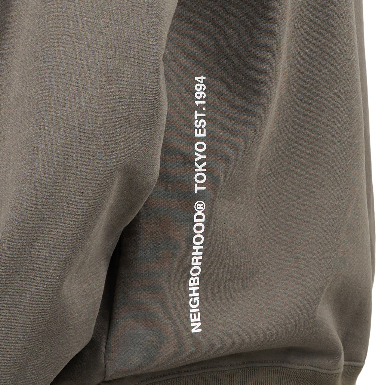 Neighborhood Design Sweatshirt LS-3 (Oliv)  - Cheap Sneakersbe Jordan Outlet