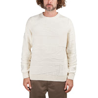 by Parra Landscaped Knitted Pullover (Creme)