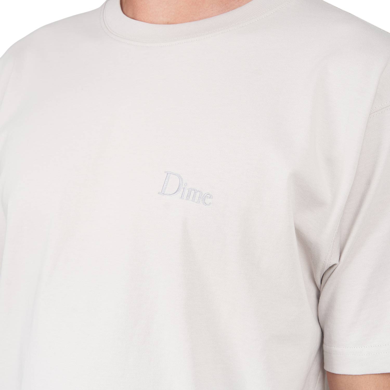 Dime Classic Small Logo T-Shirt (Grau)  - Allike Store