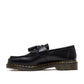 Dr. Martens Adrian Yellow Stitch Smooth Tassle Loafer (Schwarz) - Allike Store