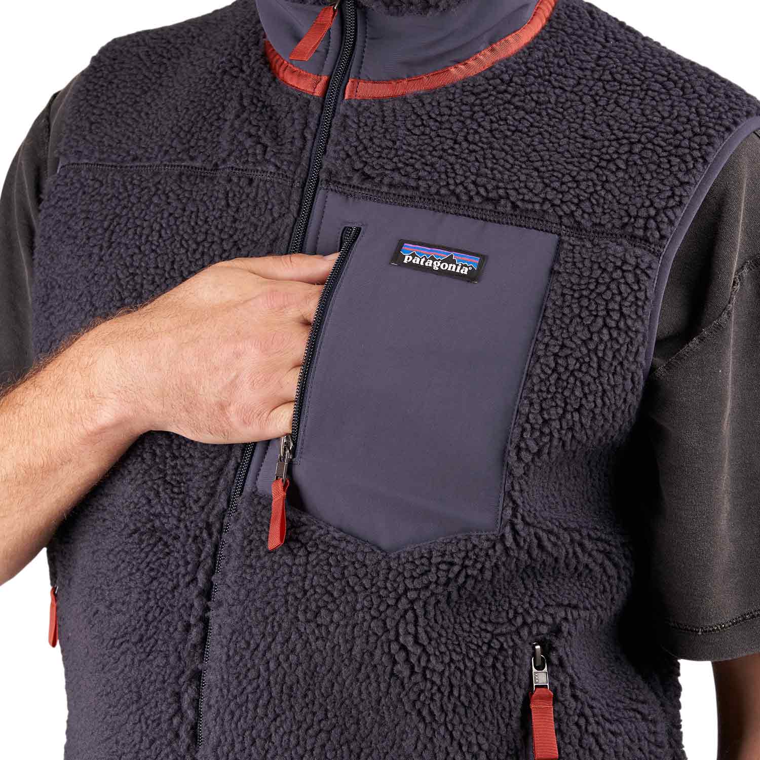 Patagonia Classic Retro-X Fleece Vest (Dunkelblau)  - Allike Store