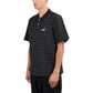 Metalwood Windowpane Polo (Schwarz)  - Allike Store