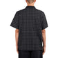 Metalwood Windowpane Polo (Schwarz)  - Allike Store