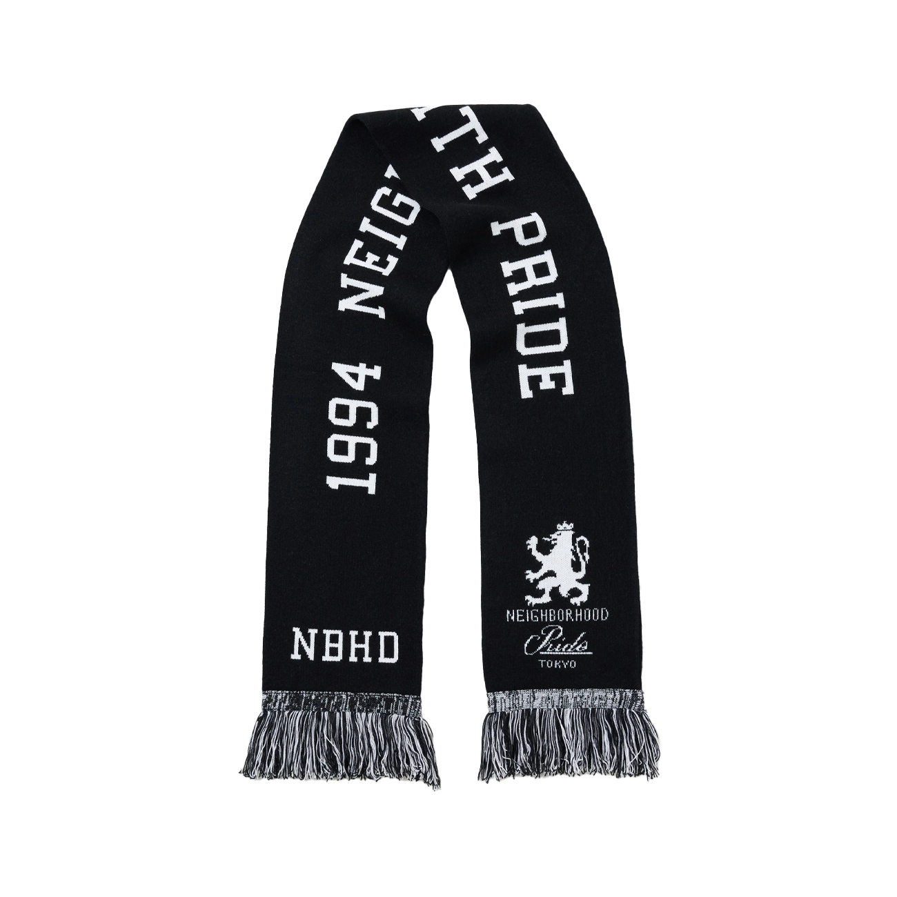 Neighborhood Team Muffler (Schwarz / Weiss) - Allike Store