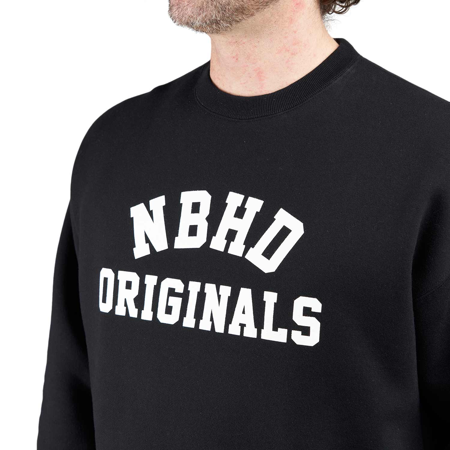 Neighborhood Basic Sweatshirt LS (Schwarz) - Allike Store