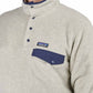 Patagonia Lightweight Synchilla® Fleece Pullover (Beige)  - Allike Store