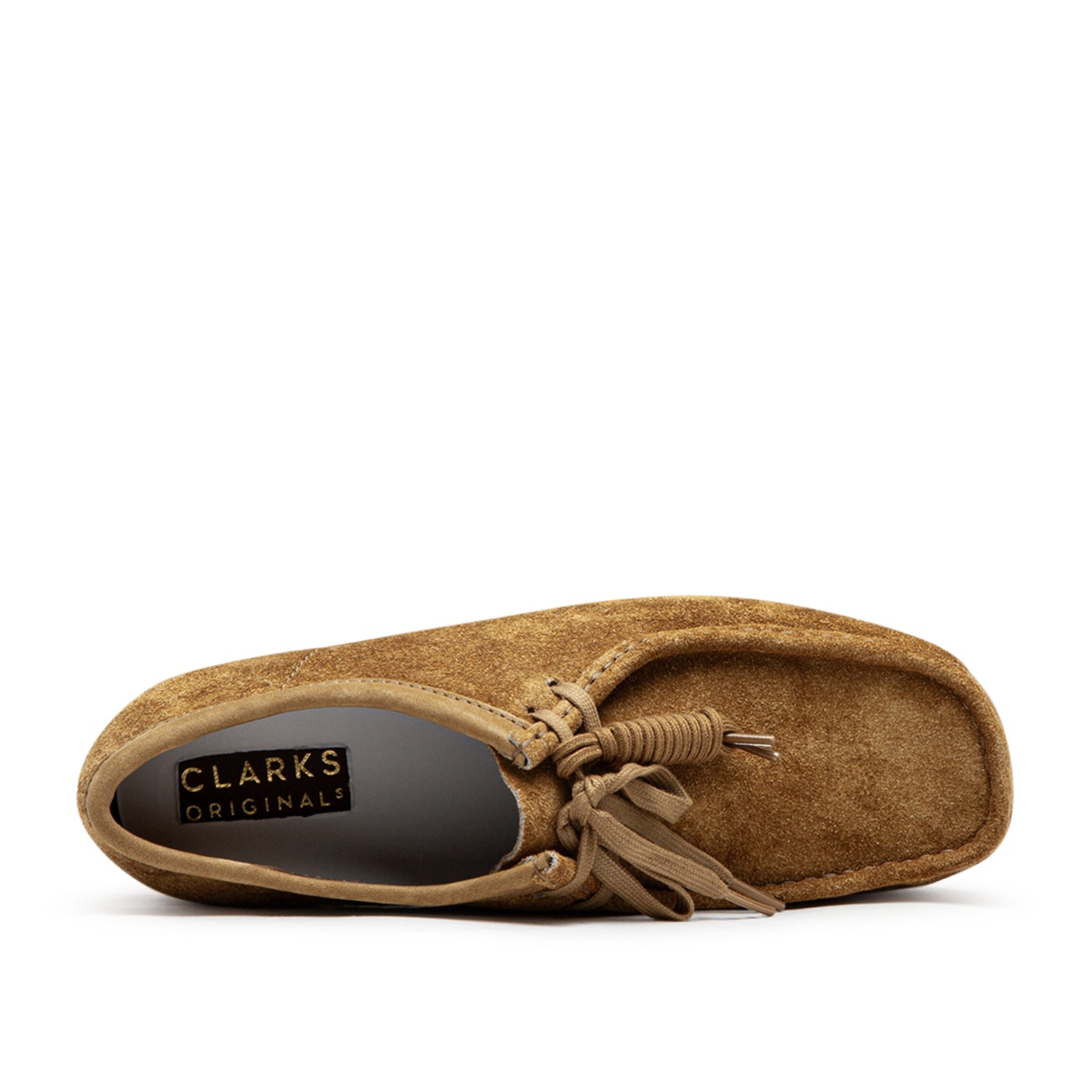 Clarks Wallabee Hairy Suede Light Brown