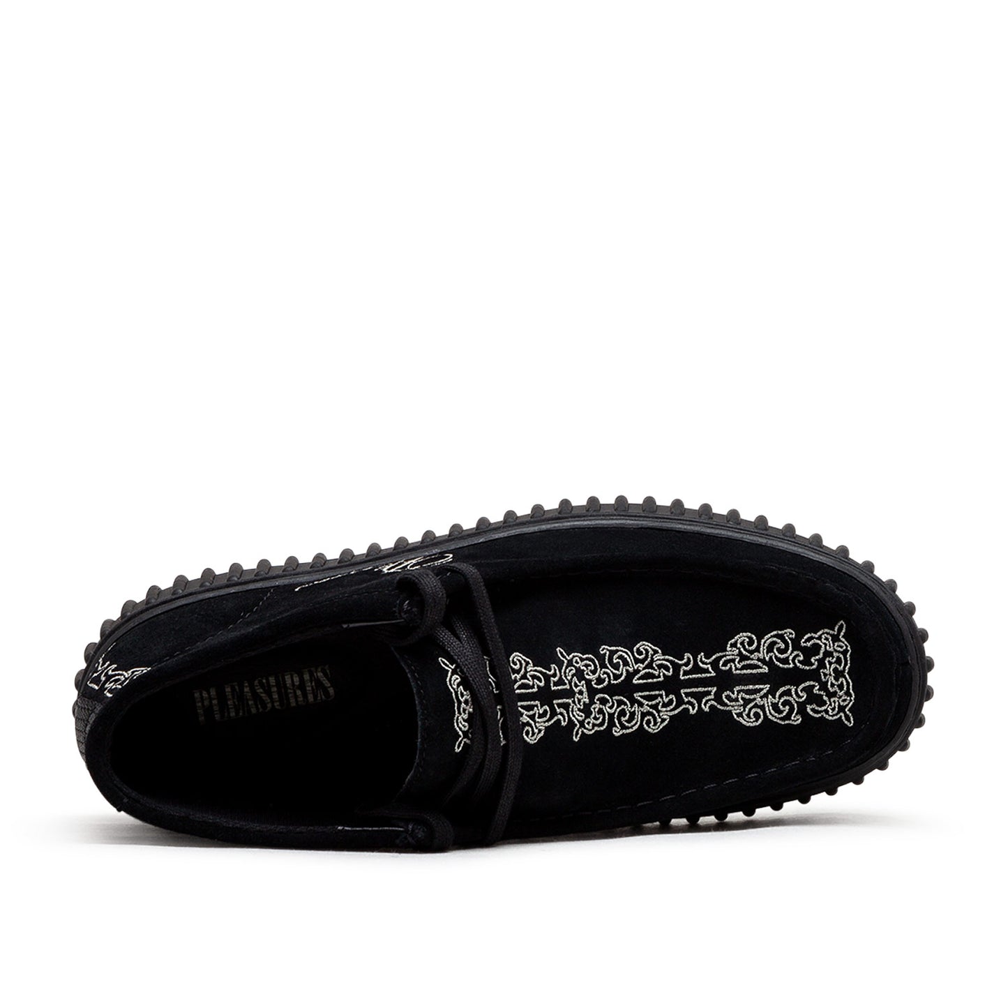 Clarks Originals x Pleasures Torhill Woven (Schwarz / Weiss)  - Allike Store