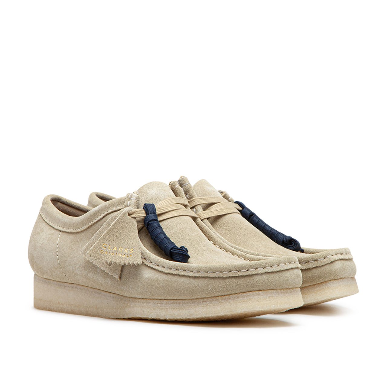 Clarks sale wallabees beige