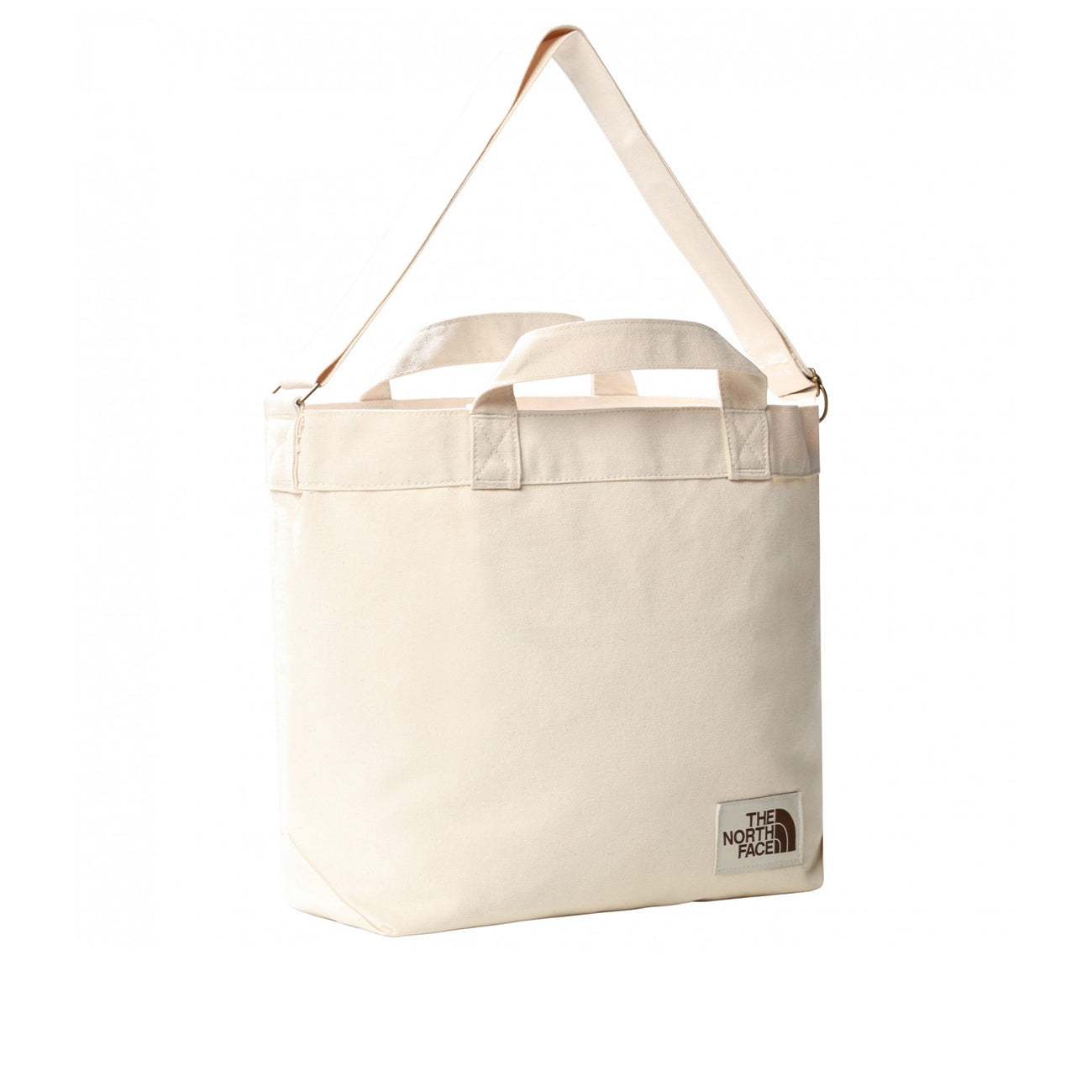 The North Face Adjustable Tote Bag (Beige / Schwarz)  - Allike Store