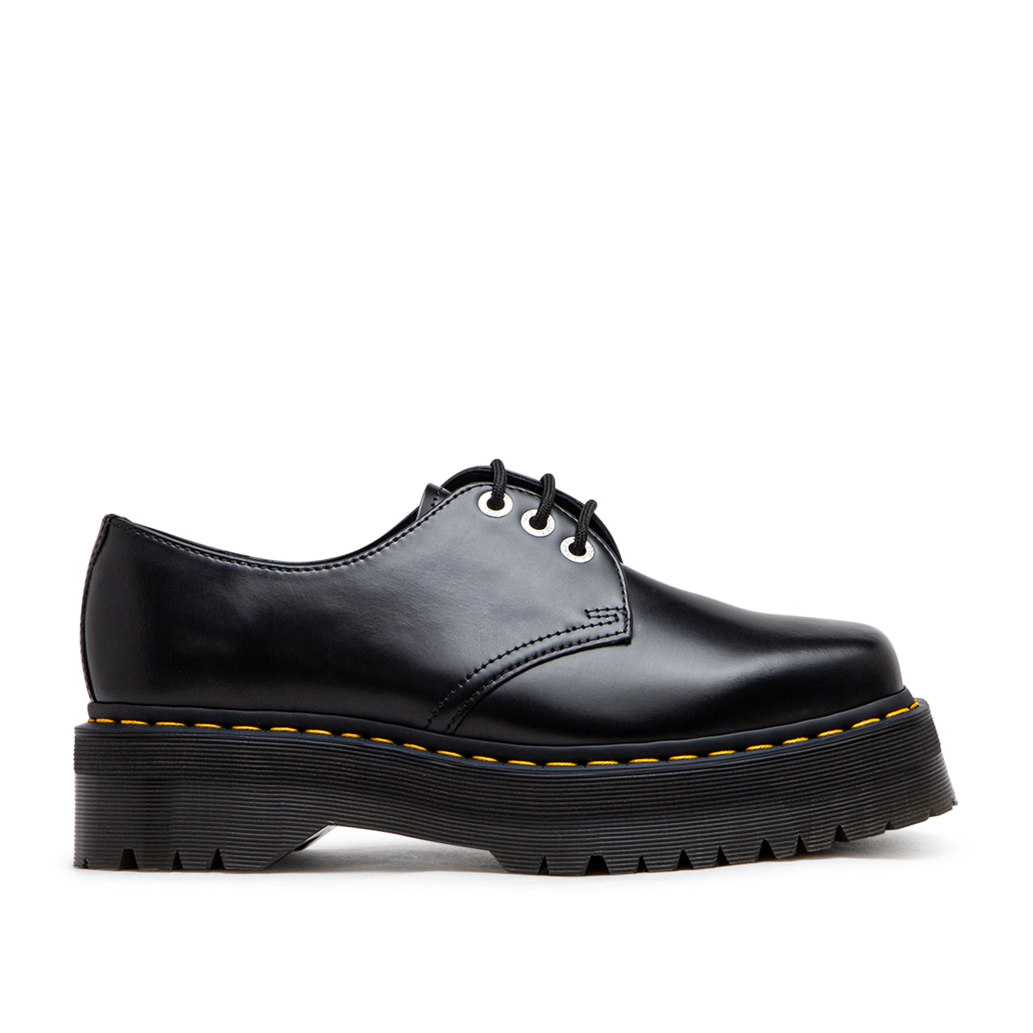 Dr. Martens 1461 Quad Squared Toe Leather Shoes (Schwarz)  - Cheap Juzsports Jordan Outlet
