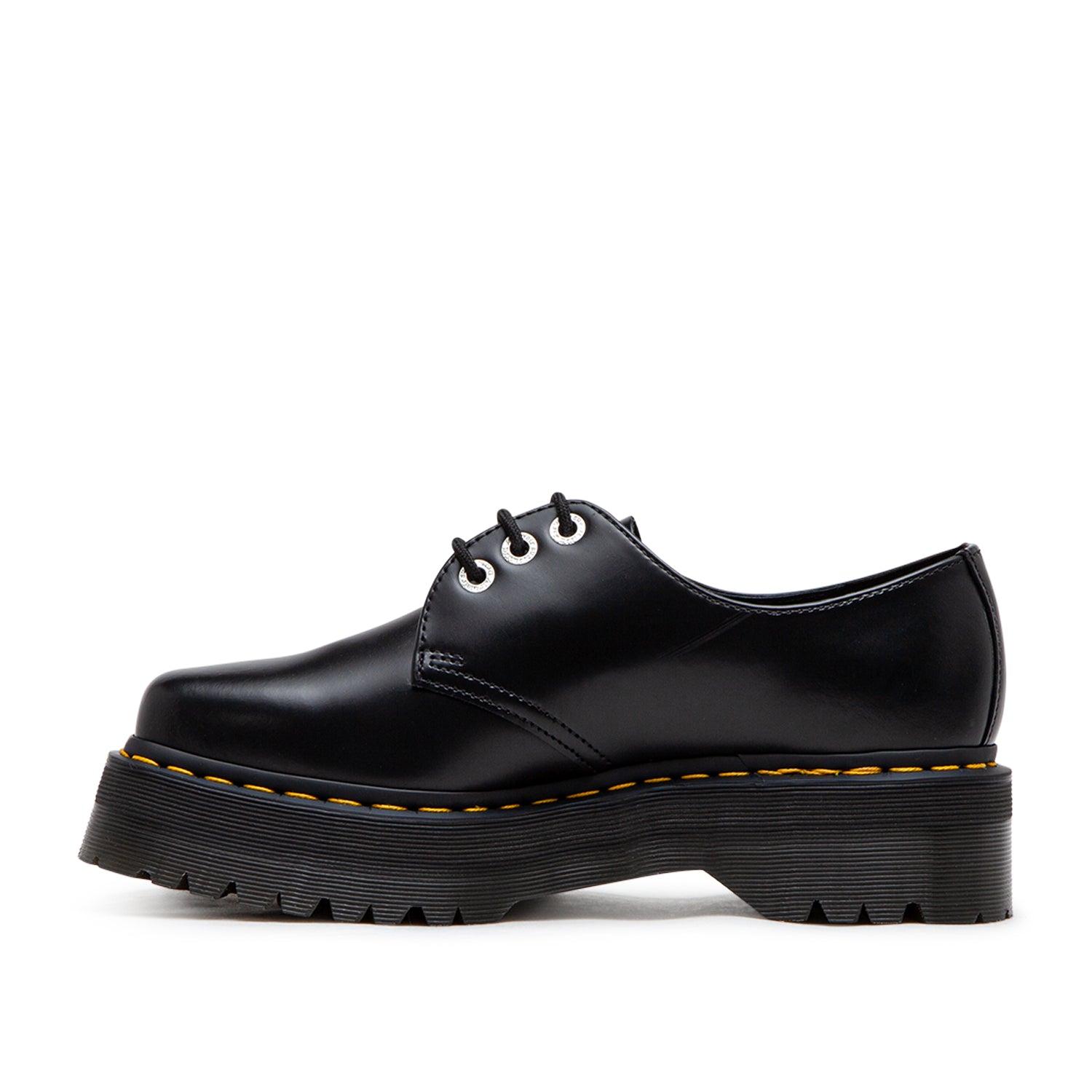 Dr. Martens 1461 Quad Squared Toe Leather Shoes (Schwarz)  - Allike Store