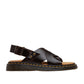 Dr. Martens Zane Brando Leather Slingback Sandals (Braun)  - Allike Store