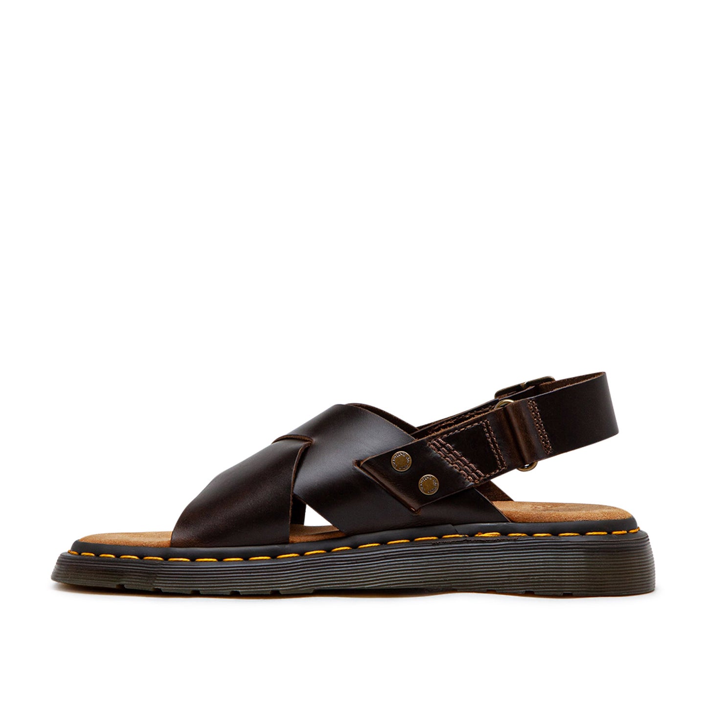Dr. Martens Zane Brando Leather Slingback Sandals (Braun)  - Allike Store