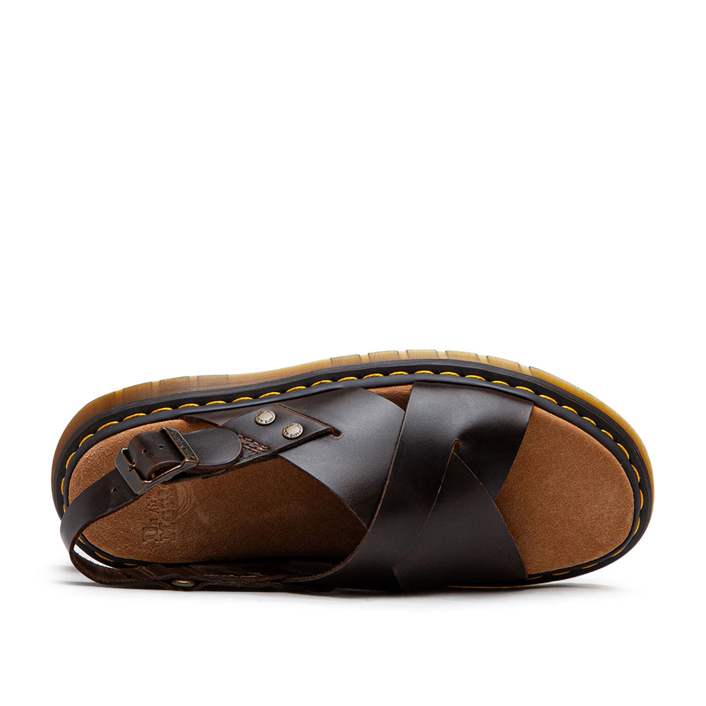 Dr. Martens Zane Brando Leather Slingback Sandals (Braun)  - Allike Store