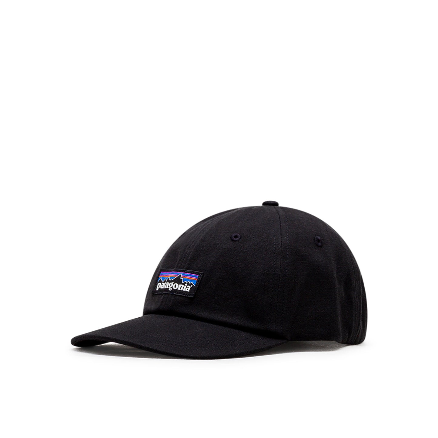 Patagonia P-6 Label Trad Cap (Schwarz)  - Allike Store