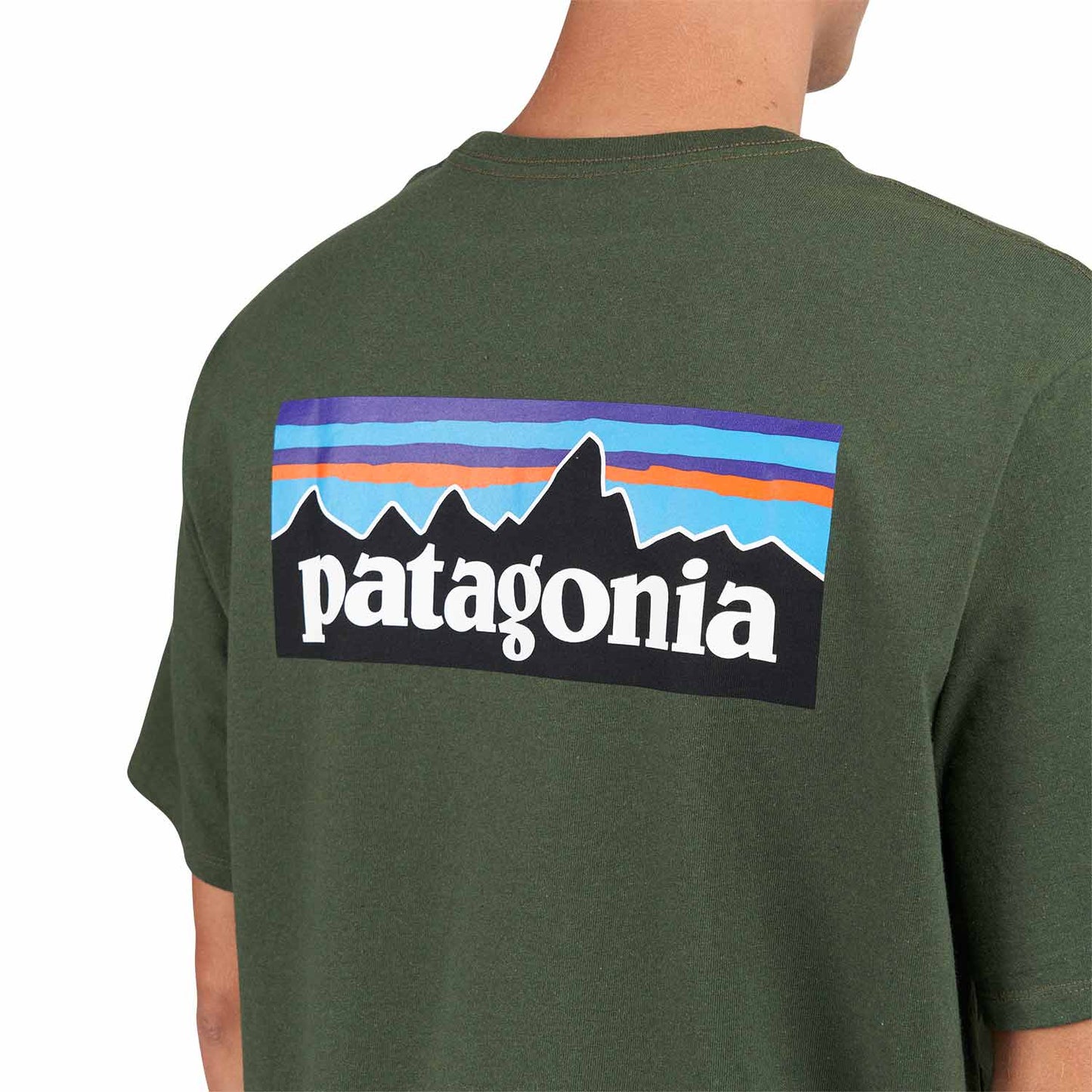 Patagonia P-6 Logo Responsibili-Tee (Grün)  - Allike Store