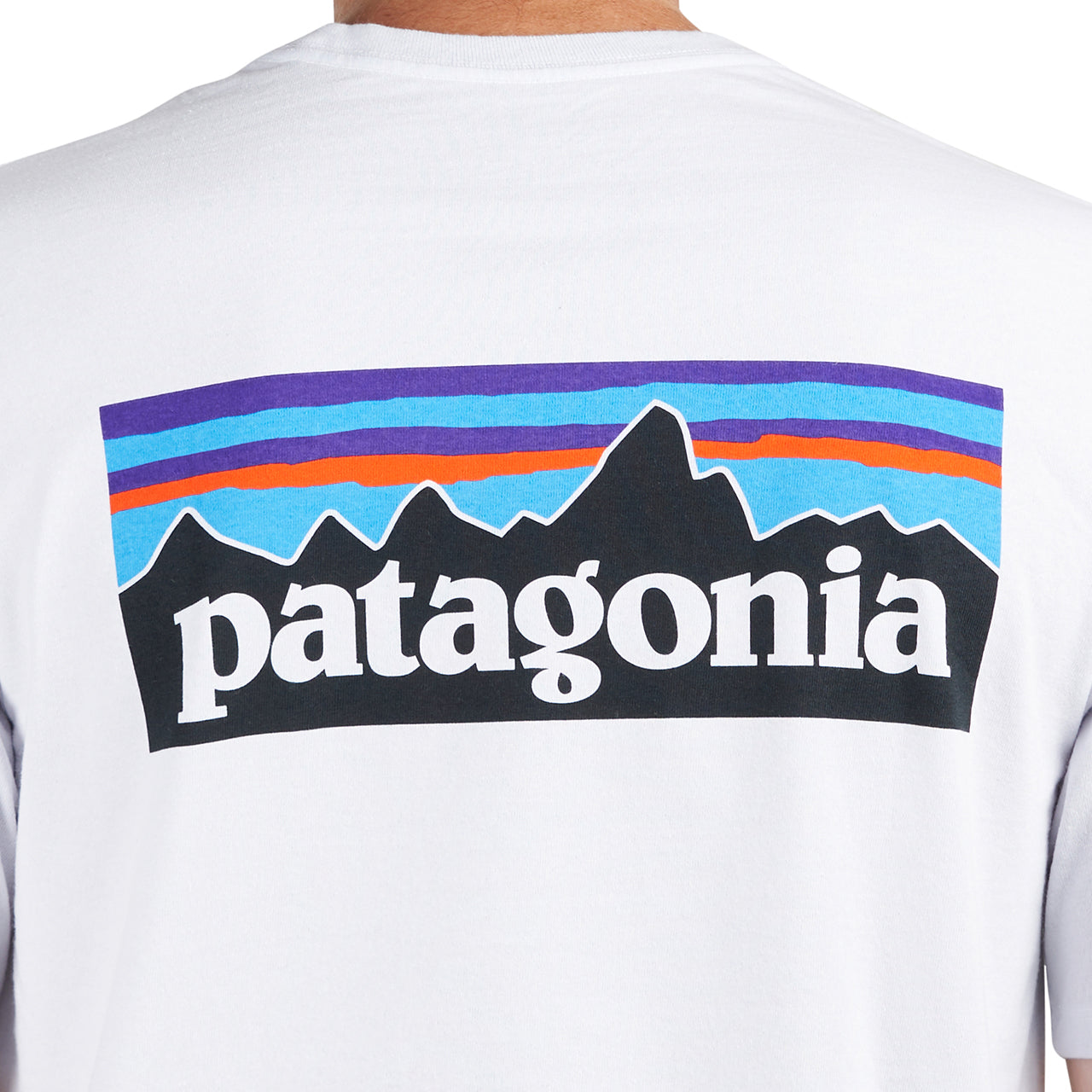 Patagonia P-6 Logo Responsibili-Tee (Weiß)  - Allike Store
