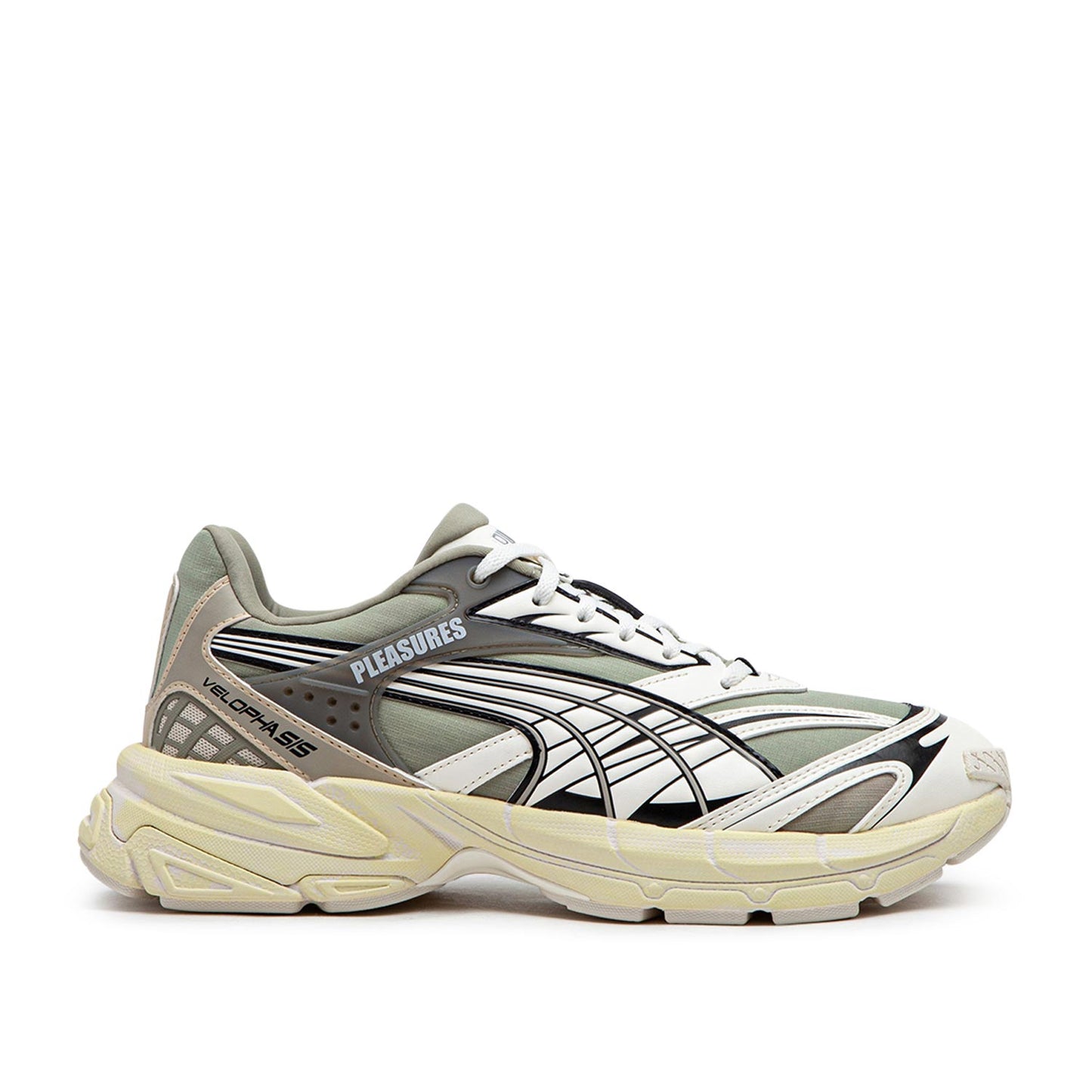 Puma x Pleasures Velophasis Overdyed (Creme)  - Allike Store
