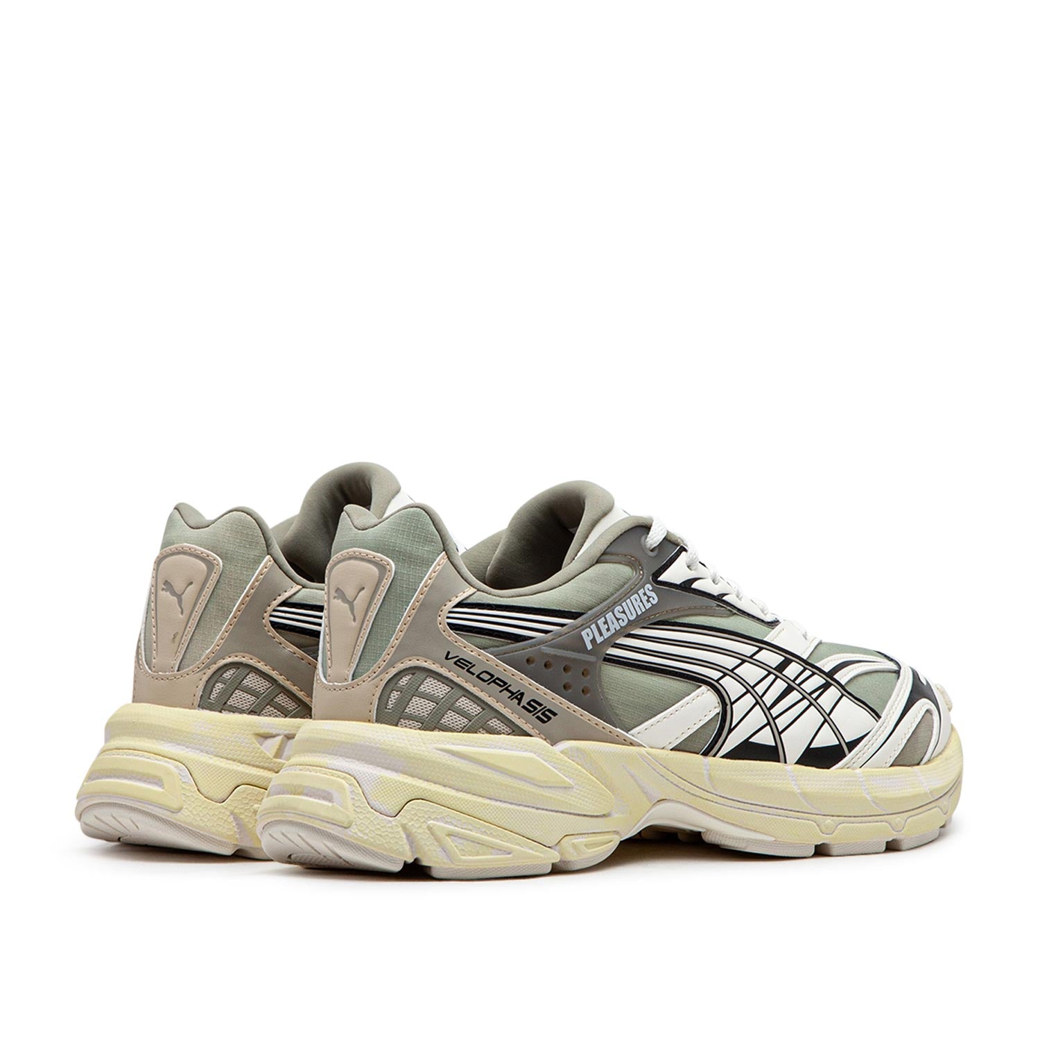 Puma x Pleasures Velophasis Overdyed (Creme)  - Allike Store