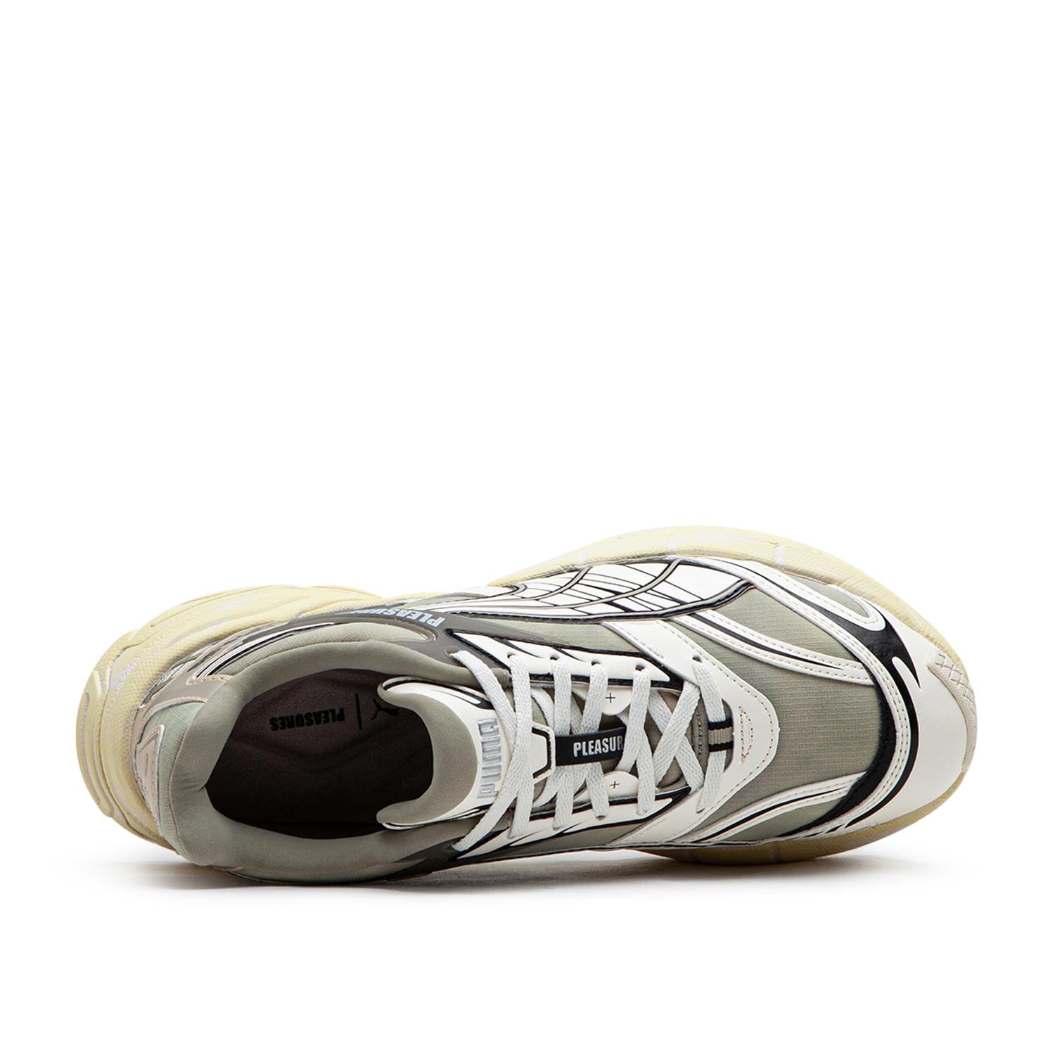 Puma x Pleasures Velophasis Overdyed (Creme)  - Allike Store