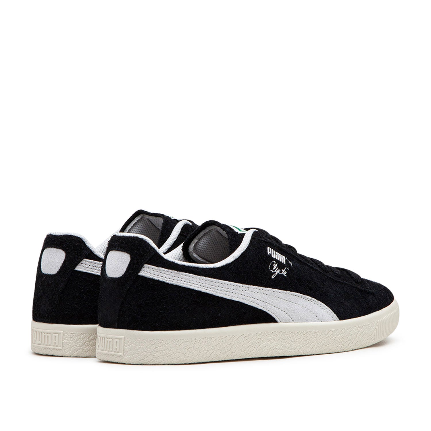 Puma Clyde Hairy Suede (Schwarz / Weiß)  - Allike Store