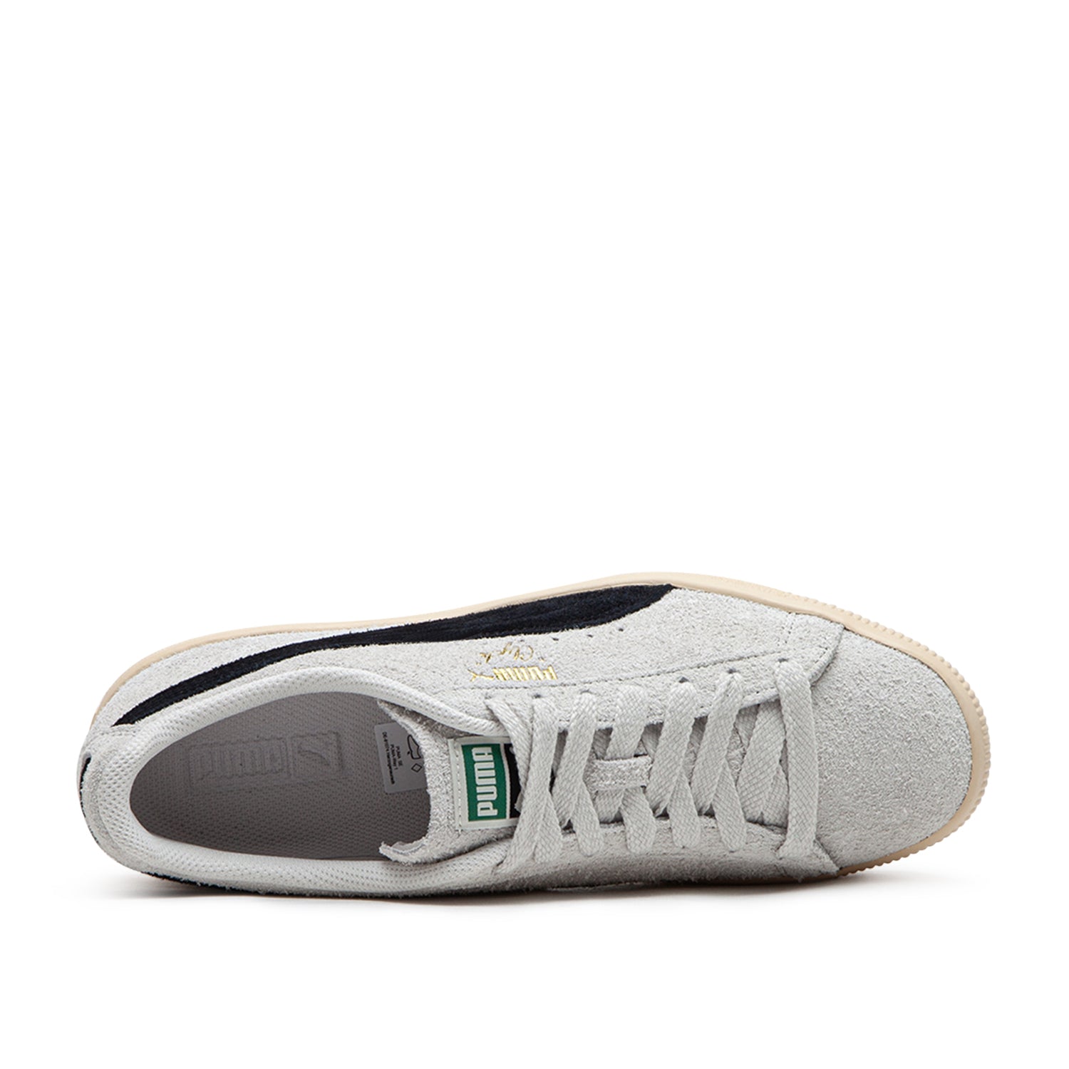 Puma Clyde Hairy Suede (Grau / Schwarz)  - Allike Store